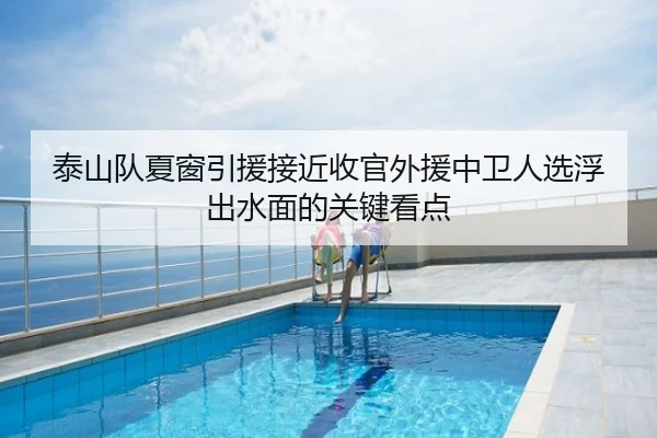 泰山队夏窗引援接近收官外援中卫人选浮出水面的关键看点